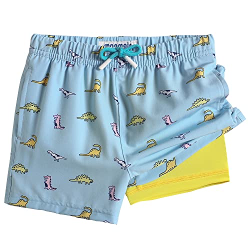 Maamgic Boys Swim Trunks With Compression Liner 4-Way Stretch Quick Dry Swim Shorts Swimming Trunks Toddler Boy #TOP18