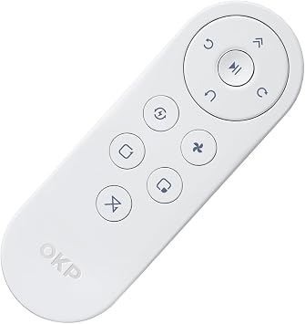 Robot Vacuum Cleaner Remote Control for OKP and OKP Life K5/K5 Pro/K5Ultra Robotic Vacuums