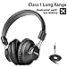 Produktbild [2020 Neuer] Avantree AS9PA aptX Low Latency Bluetooth 5.0 Kopfhörer Over-Ear für Fernseher, Klasse 1 Lange Reichweite Kabellose Kabelgebunden Hi-FI Stereo Headset mit Mikro, für PC Computer Handys