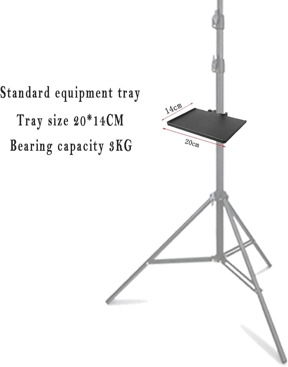 WIKINK Terahertz Physiotherapy Instrument Stand, 2.1M Self-Service Electric Rotating 3-pod with Remote Control, 0-360° Rotation Angle Adjustment, for Beauty Salons, SPA