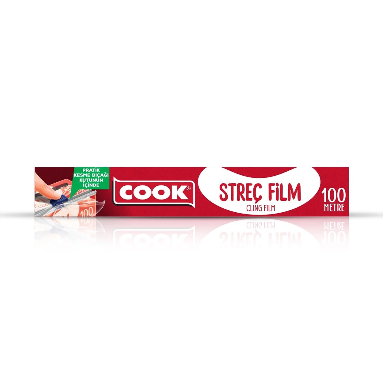 Cook Streç Film, 30 cm x 100 m, Kutulu