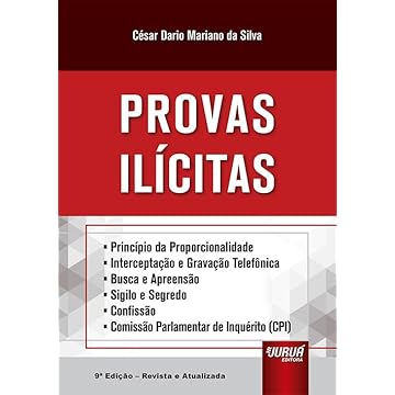 Capa do livro Provas Ilícitas