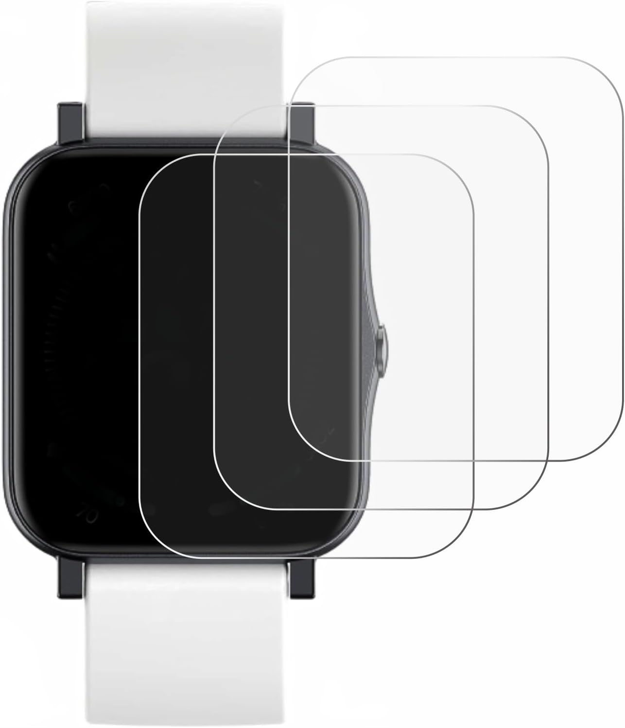 18 Pack Screen Protector Compatible with QNix Smartwatch Protection Film Clear