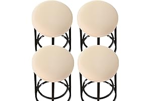 Round Bar Stool Covers - Set of 4