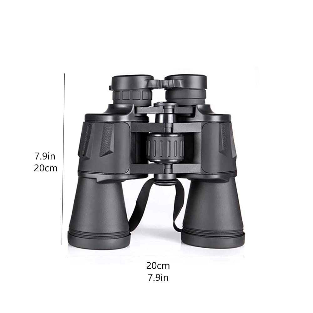 Binocolo 20x50 per Birdwatching per Adulti e Bambini con Adattatore telefonico Universale Visione a Luce Debole per Birdwatching Caccia Telescopio da Viaggio
