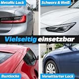 PRINOX Profi Autopolitur 500ml inkl. Polierschwamm für alle Lacke - Schwarz, Weiß, Buntlacke...