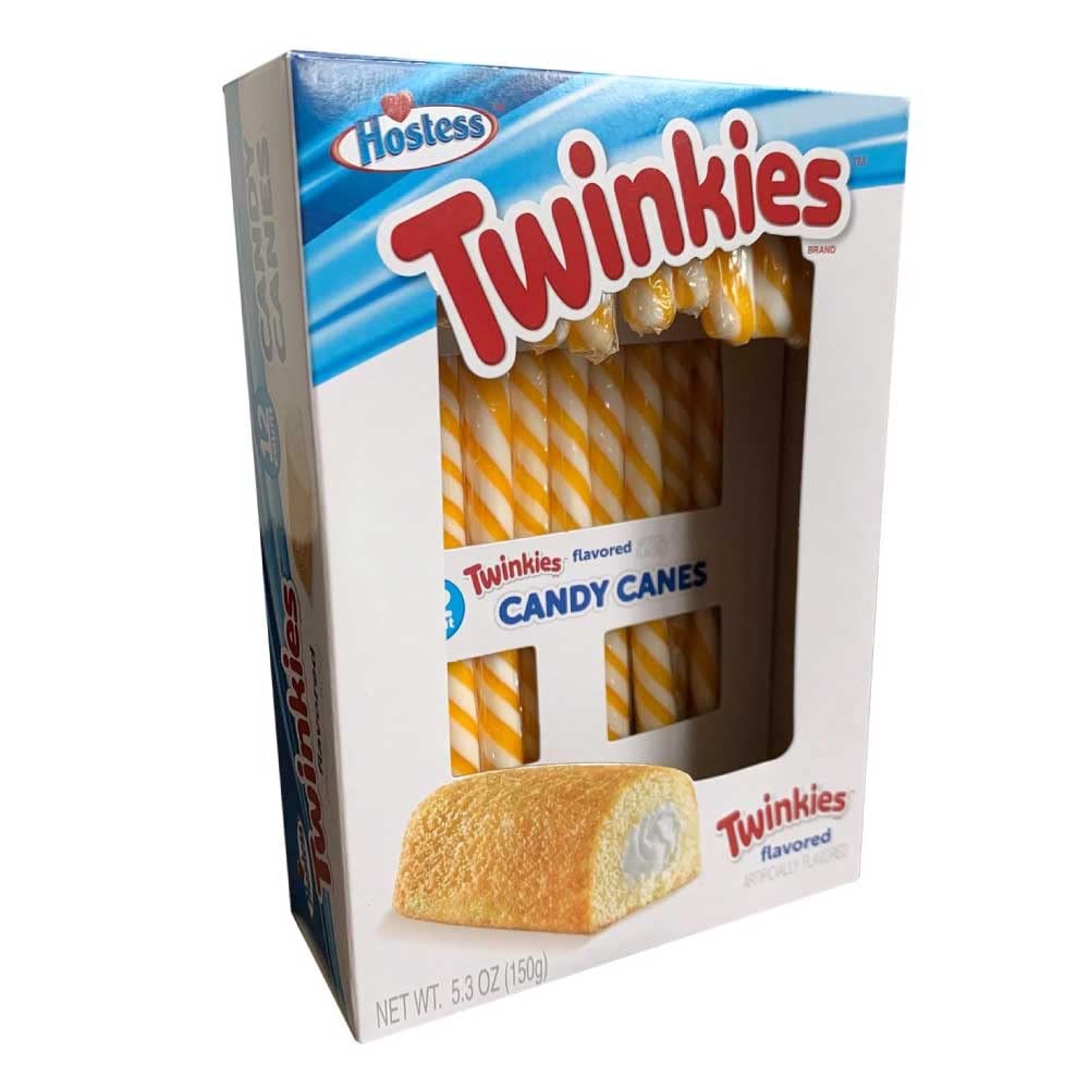 Hostess Twinkies Flavored Candy Canes, 12 Count, 5.3 oz. Box
