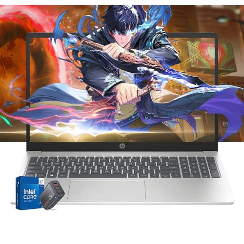 HP Pavilion ノートパソコン - 10コア12スレッドIntel i7-1255U - 大学生学校 15.6インチ - Iris Xe Graphics - 16GB RAM - 1TB SSD - 2024 - USB C - Wi-Fi 6