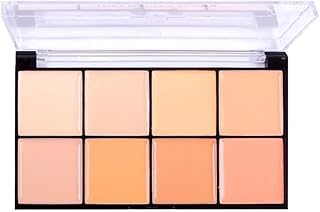 باليت وجه بألوان ثابتة ماستر كلاس من جيه كات، 101 فاتح ومتوسط، غير لامع