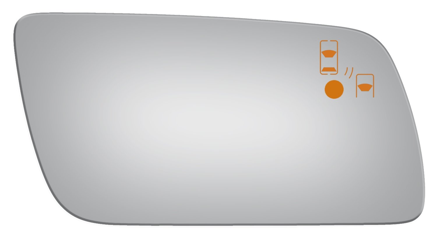 Burco 5714BC Mirror Glass for 2012-2017 Ford Flex