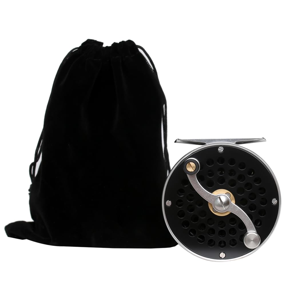 Klassische Vintage-Fliegenfischrolle, rechts/linker Griff, Fliegenrolle 3/4 W, 5/6 W, 7/9 W