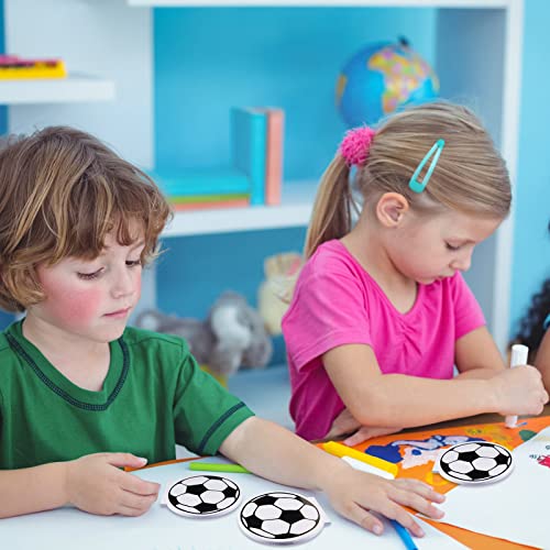 tinlade 24 pieces soccer mini notepads 315 inch sports notepads soccer football party favor sports party supplies for teacher classroom birthday student rewarding