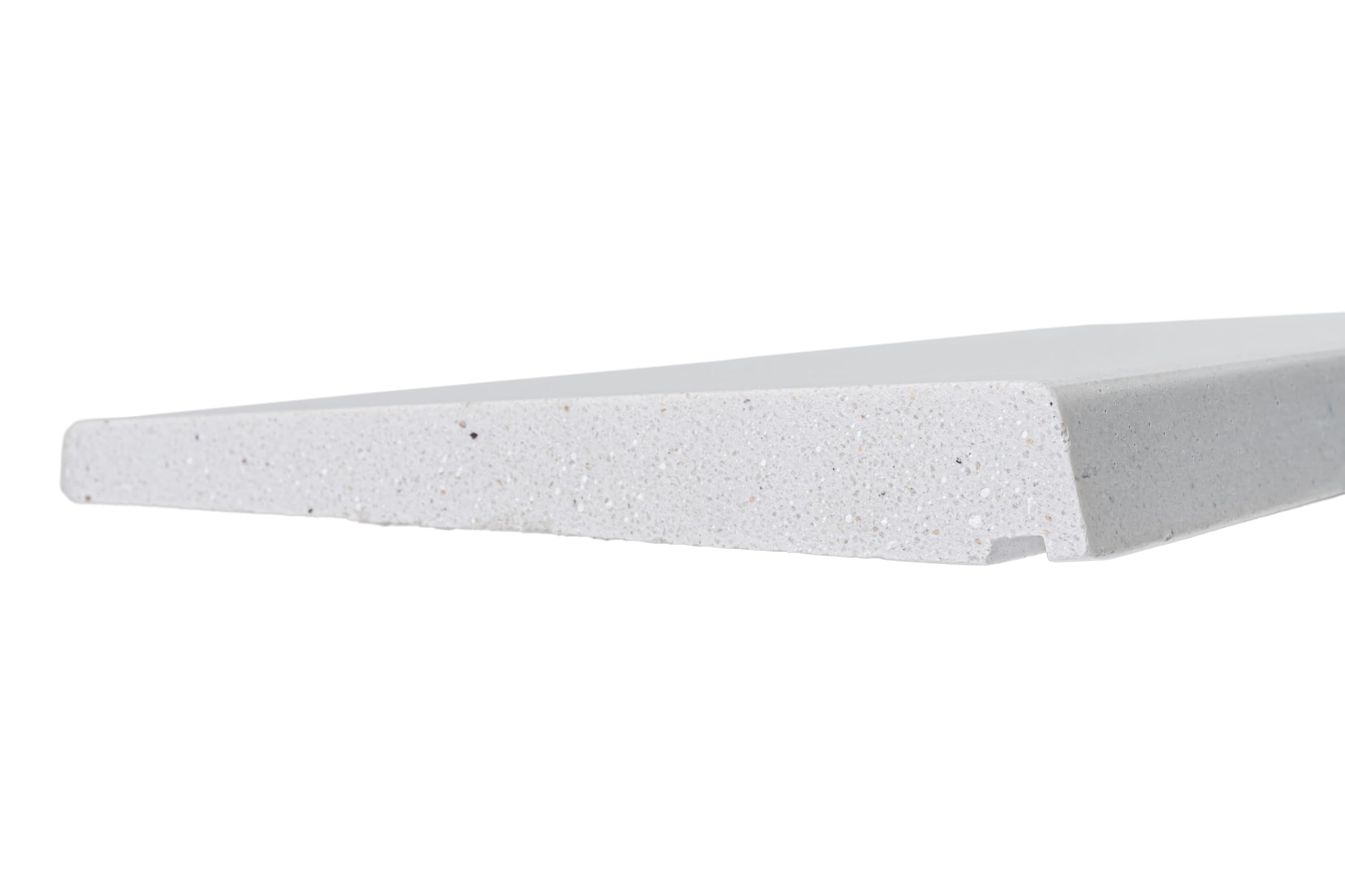 Vierteaguas para ventana de Hormigón Polímero marca Sintextone, Modelo Plano, Blanco Ral 9003, Repisa ventana, Alféizar ventana. (120x30 cm, blanco)