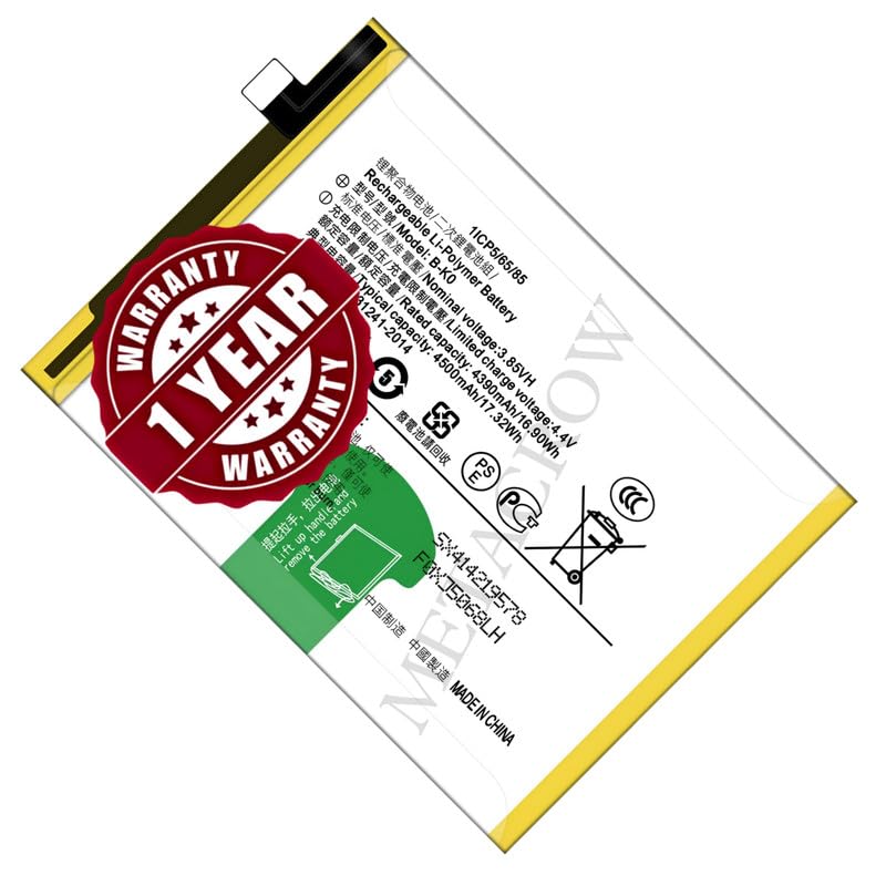 Image of Original B-K0 Battery Compatible for Vivo iQOO Neo 855 (V1936A, V1936T) - (4500mAh) - 1 Year Warranty JK1