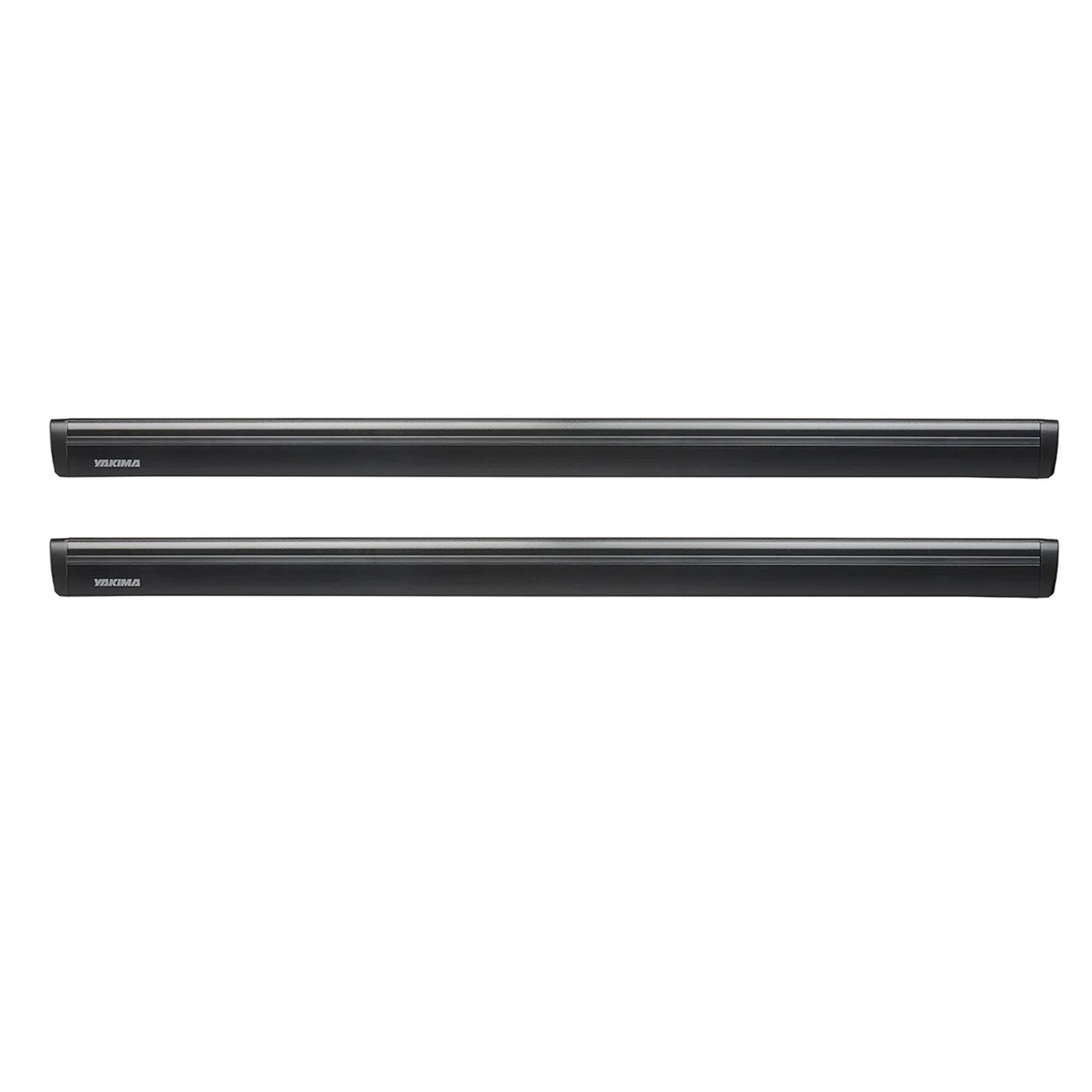 Yakima 70 Inch Aluminum T Slot Jetstream Bar Aerodynamic Crossbars for Roof Rack Systems Compatible with Any Streamline Tower, Black, Set of 2