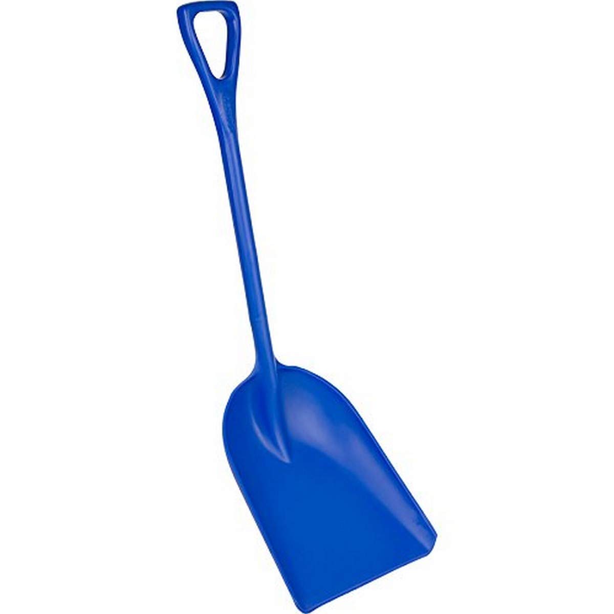 Remco69823 Hygienic Shovel, Polypropylene Blade, Non-Sparking, 1 Piece, 27", Blue