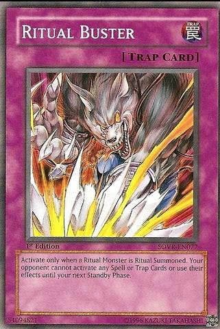 Amazon.com: Yu-Gi-Oh! - Ritual Buster (SOVR-EN077) - Stardust Overdrive -  Unlimited Edition