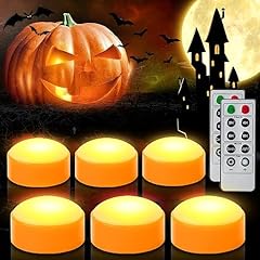 Orange Pumpkin Lights (6 PCS)