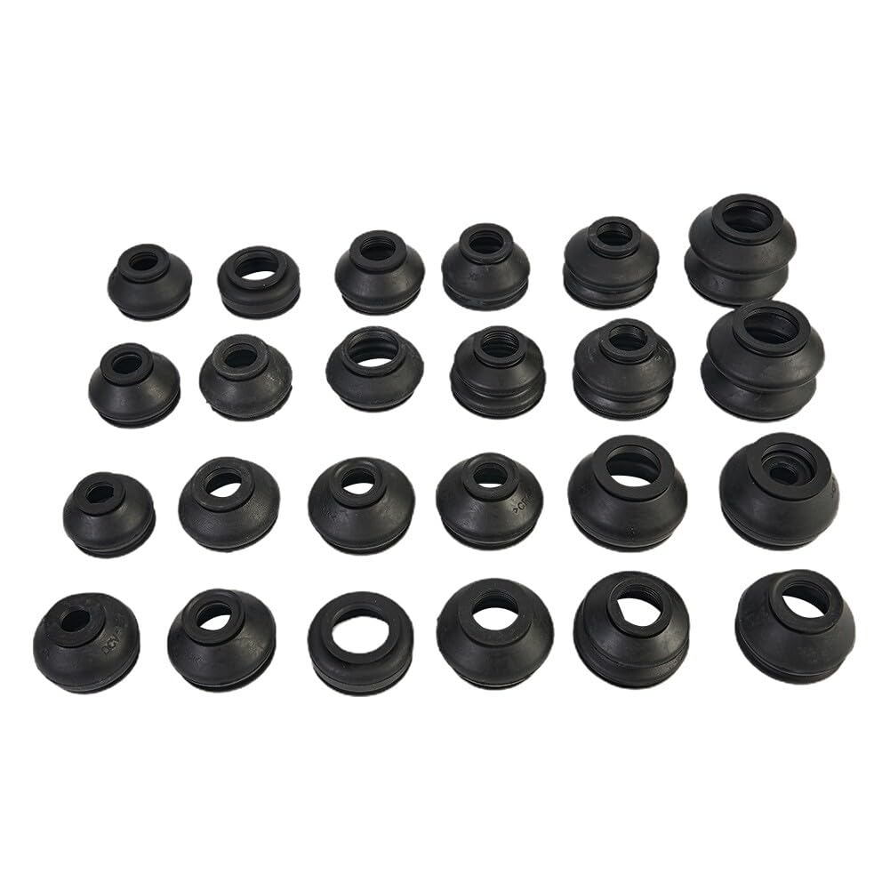 1 Stück Universal Faltenbalg Gummi Manschette Anhänger L 55mm-105mm 4mm/19mm
