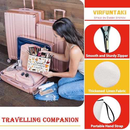 Virfuntaki Spain Makeup Bag