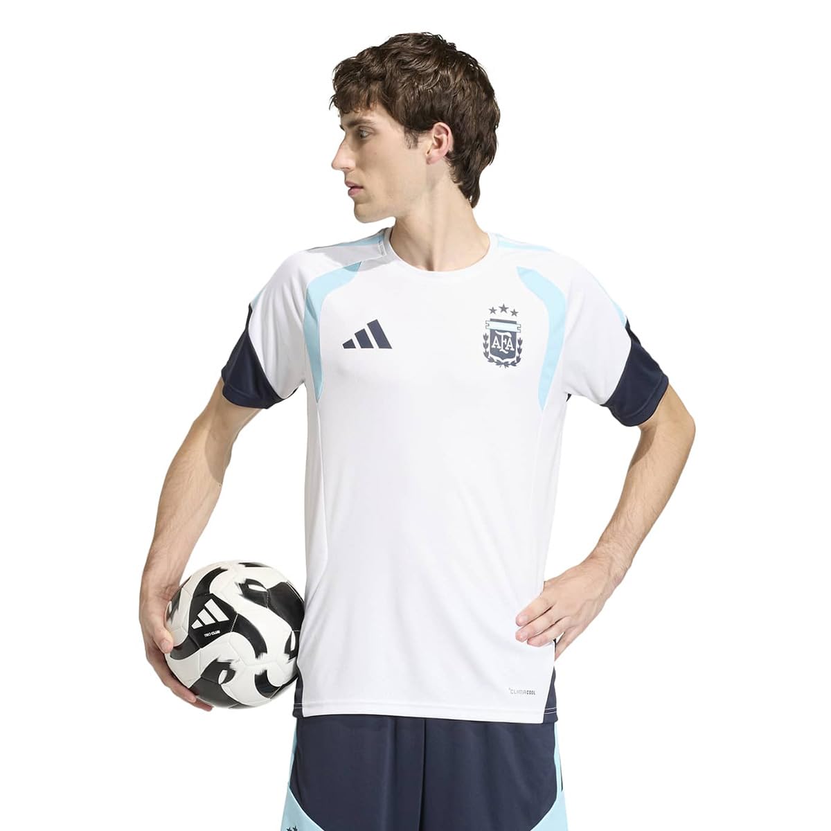 Argentina  Men's   Training Shirt World Cup 2026, Football by adidas in Size M, Sports Direct