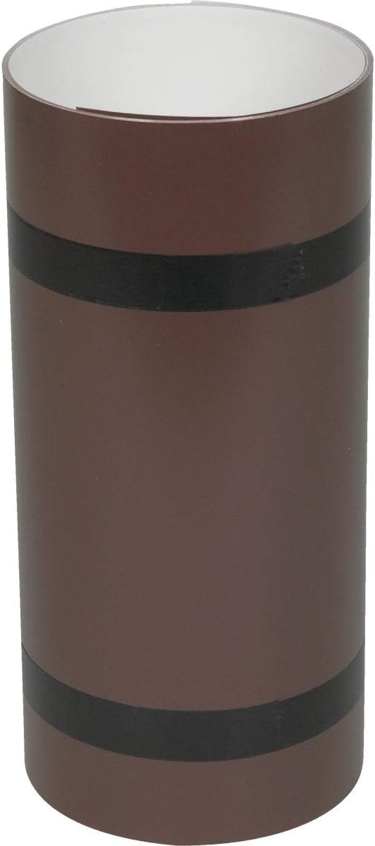 Amerimax 10 in. W x 10 ft. L Aluminum Painted Coil Brown/White