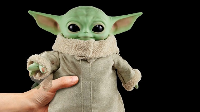 Mattel Star Wars Grogu Interactive Plush with Sound & Motion