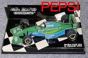 限定品 当時モノ WAVE 1/24 ペプシ・ジョーダン・フォード 191 日本 限定品 当時モノ WAVE 1/24 ペプシ・ジョーダン・フォード 191
