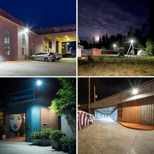 CINOTON 120W 16800LM LED Flood Lights Outdoor, 5000K, UL Listed,4 Pack by CINOTON - Used condition - Image 8