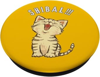 Kpop K-pop cat Meow Kitten Shibal PopSockets Adhesive PopGrip