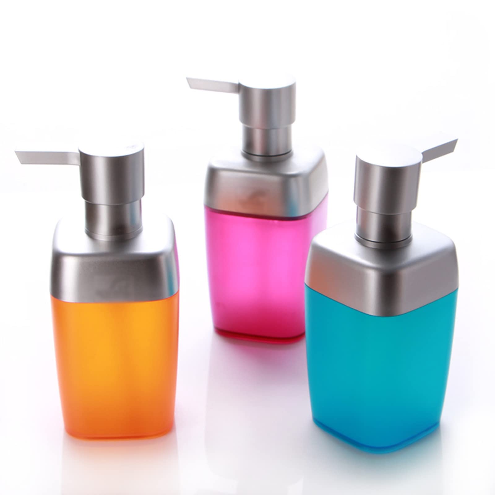 Lotionspender, Seifenspender aus Harz mit robuster Pumpe, nachfüllbarer Seifenspender für die Küche, Handseifenspender für das Badezimmer, Seifenspender (Farbe: A) (A)