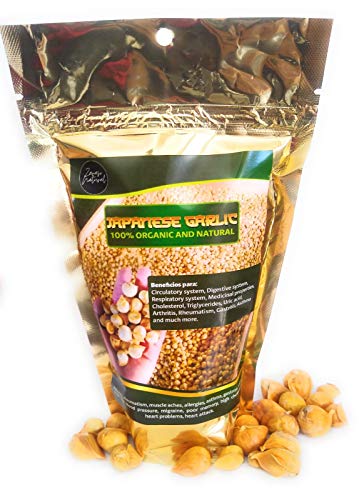 Ajo Japones (100% Natural) 120 -130 japanese garlic aprox ajo japones 3 oz packaging may change