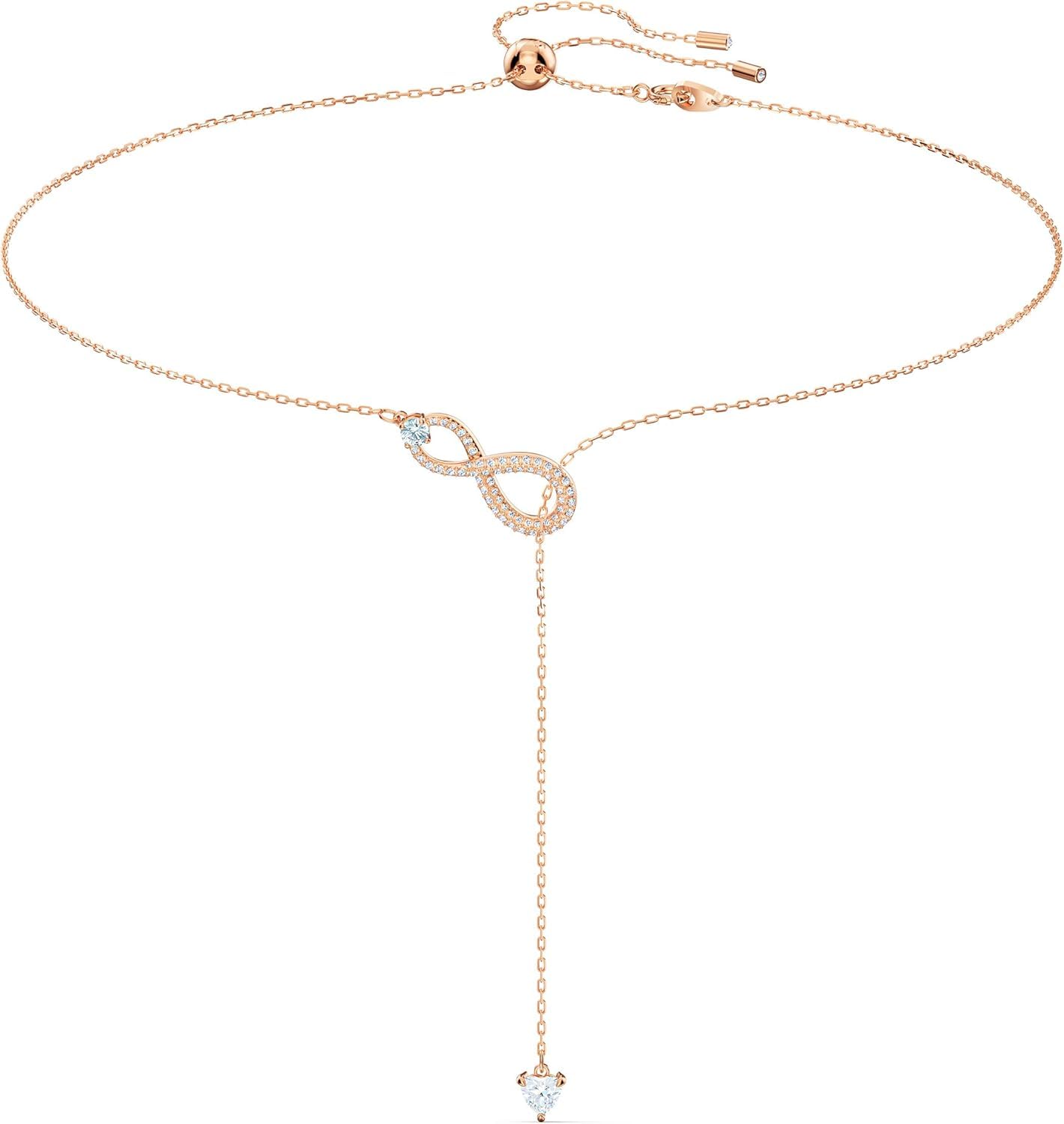 Swarovski Hyperbola Colección Collar & Pulsera, Oro rosa