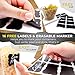 Magnetic Eyelashes Dual Magnet Glue-free 3D Reusable Full Size Premium Quality Natural Look Best False Lashes - 2018