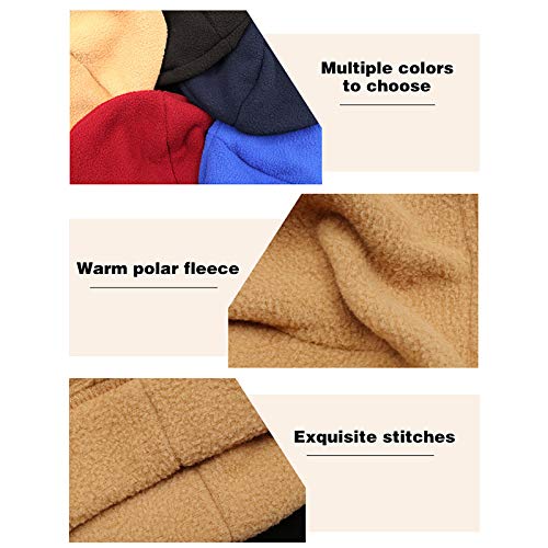 Chapéu de inverno, Andoer Homens Mulheres Chapéu de Inverno Polar Fleece Quente Grosso à Prova de Ve