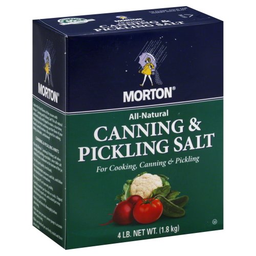Mortons Canning and Pickling Salt, 4lb (Pack of 4)