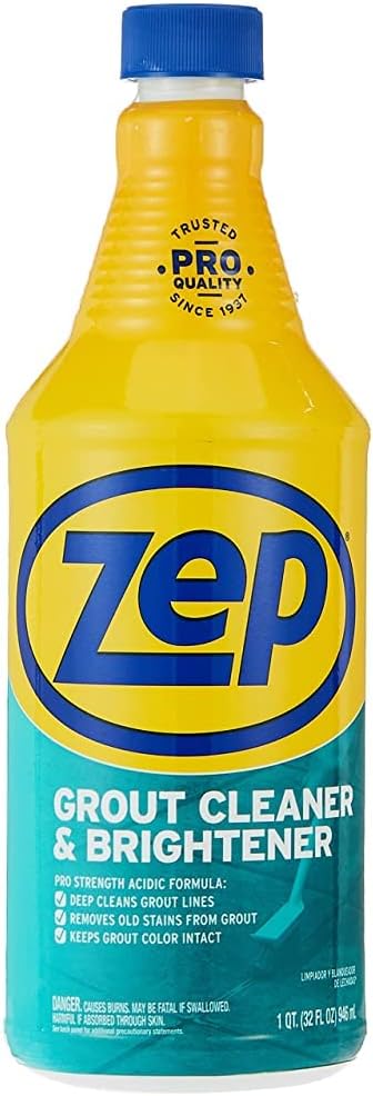 Zep ZU104632 32OZ Grout Cleaner, 32 Fl Oz (Pack of 1), ESSU104632 ...