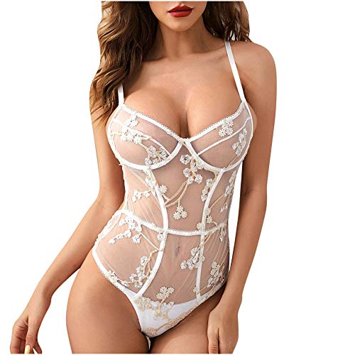 Voir à travers les sous-vêtements en dentelle fine pour femmes