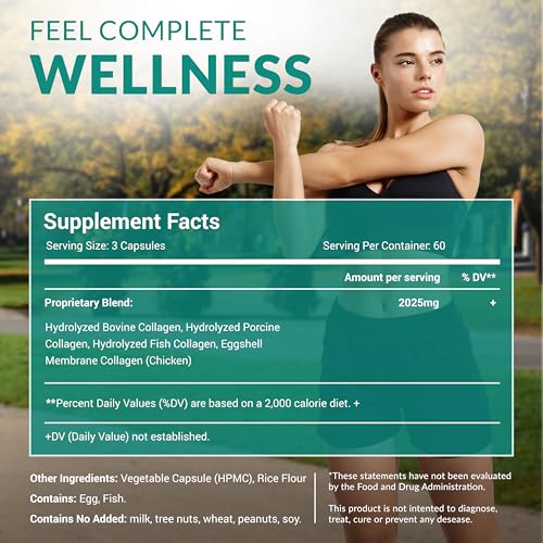 Natural Elements Multi Collagen Capsules
