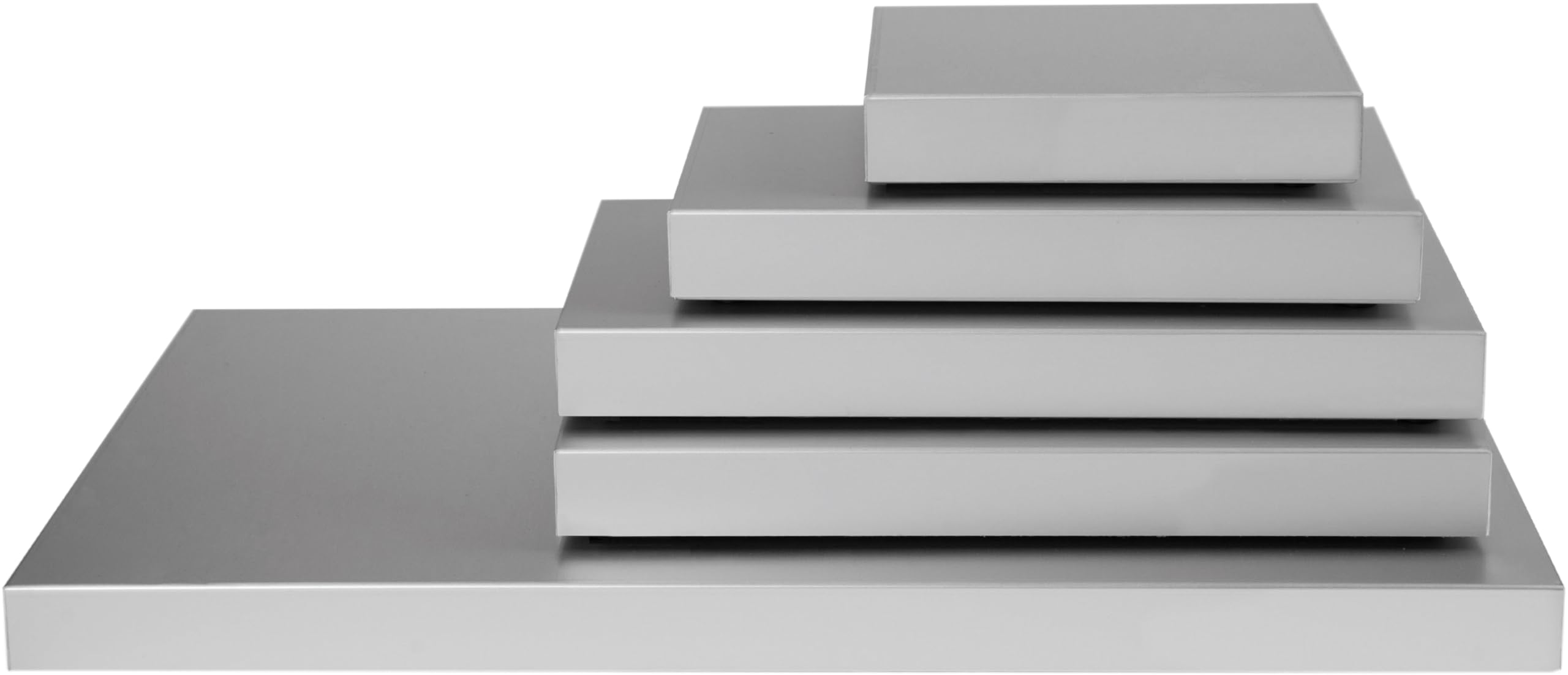 Saro - Stay Cool Plateau de Service Réfrigéré GN 1/1, Aluminium/Polystyrène Expansé, Blocs Réfrigérants Intégrés, Température Inférieure à +8 °C pendant 3 Heures, Pieds en Caoutchouc