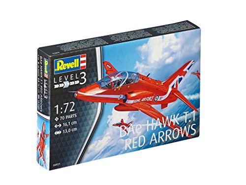 Revell 04921 BAe Hawk T.1 Red Arrows im Maßstab 1:72