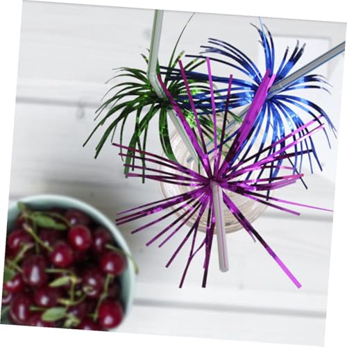 50 pitillos decorativos para fiestas de 24 cm miniatura 7