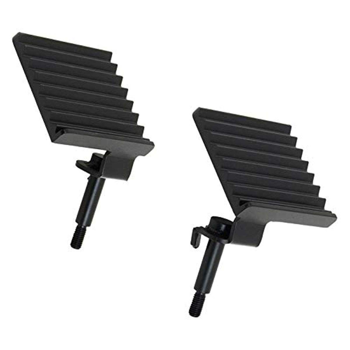 Fishbone OffroadFB21040 Jeep Foot Peg 07-17 Wrangler JK Set Black