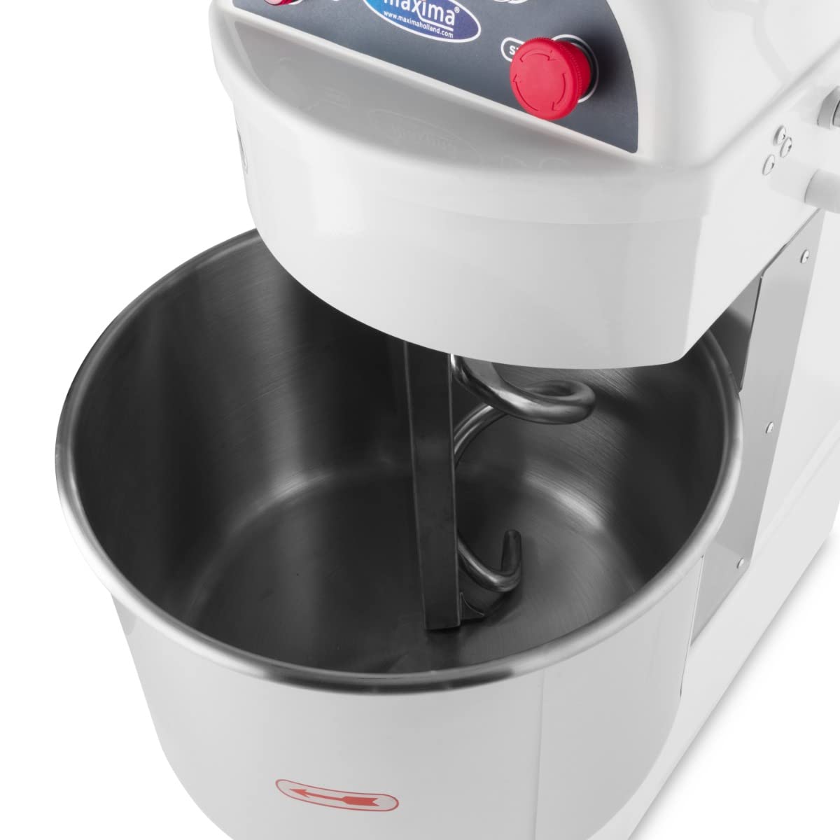 Maxima Mélangeur à pâte gastronomique - 30 l - 19 kg de pâte - 2 vitesses
