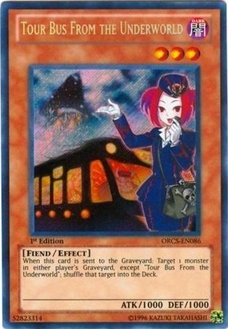 Amazon.com: Yu-Gi-Oh! - Tour Bus from The Underworld (ORCS-EN086
