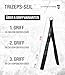 Gymreapers Tricep Rope Cable Attachment - Multi-Workout Tricep Pull Down Cable Attachment - Perfect Gym Cable attachments (3 Lengths Built in One)