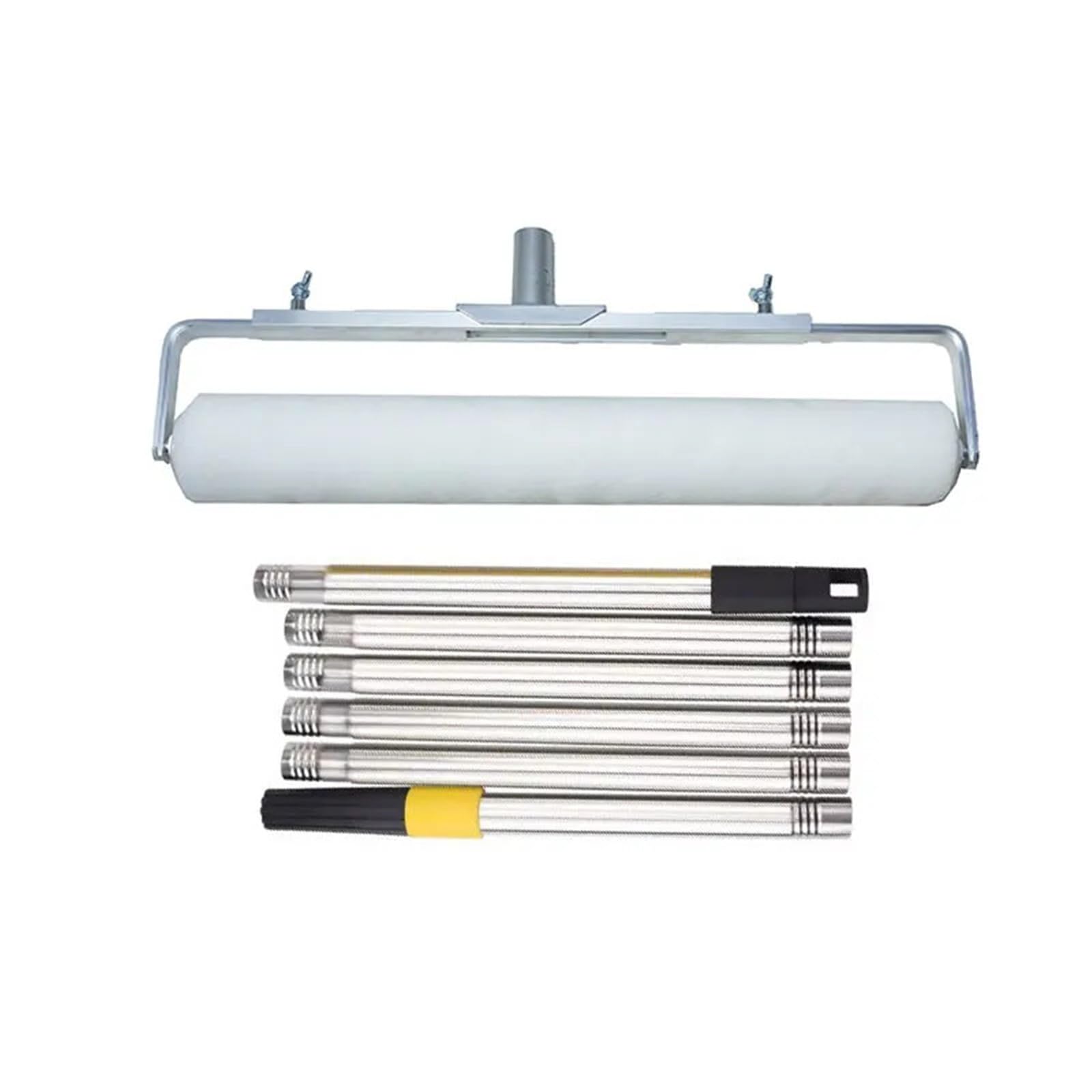 Farbroller 18-Zoll-Rollpinsel for Wände mit Rahmen-Set for Tür, Schlafzimmer, Zuhause, Küche, Badezimmer, Wohnzimmer(1.7m brush)