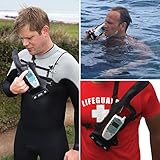 Overboard 418725 Pro Waterproof Marine Radio VHF Case, Black - Image 4