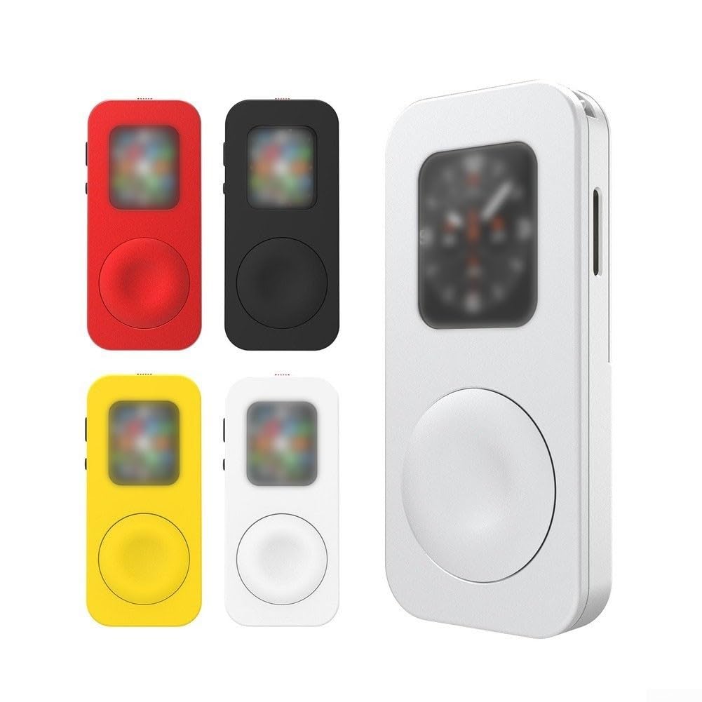 Coque en métal compatible avec montre, coque en métal pour montre SE 5678910 avec coque arrière antichoc robuste (45 m, blanc)