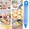 Penna Decorazione Torta 4 Pezzi - Con 16 Beccucci, Per Glassare, Scrivere Su Dolci, Cioccolato, Biscotti - Foto 11